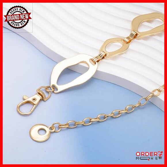 Chunky Alloy Waist Chain Belt for Dresses, 150cm Length main image 5
